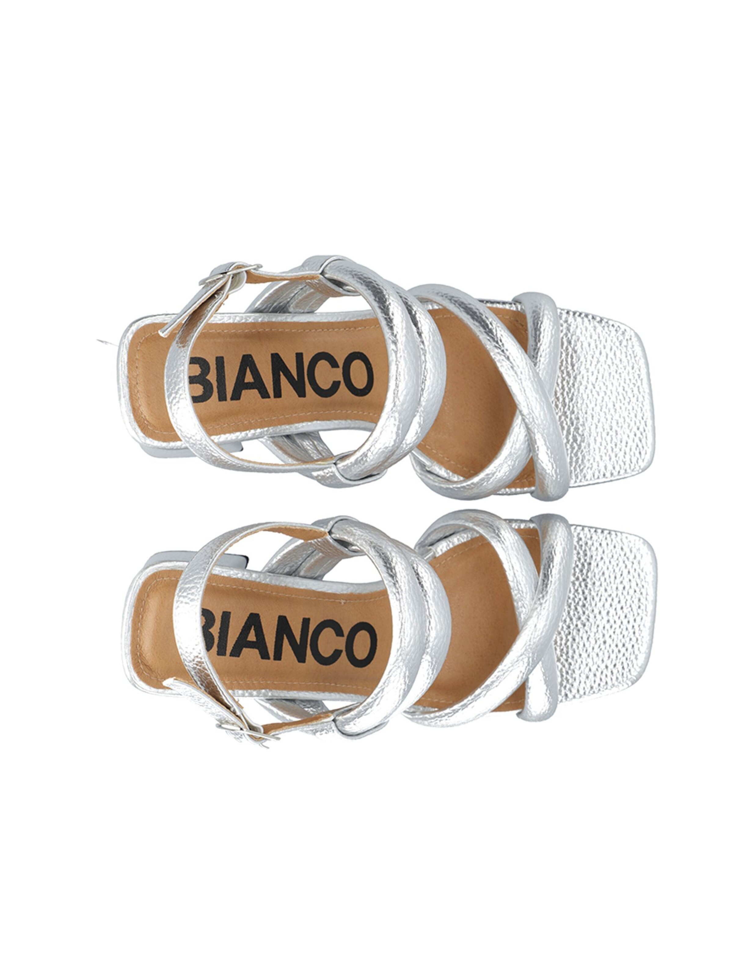 Bianco Sandale in Silber