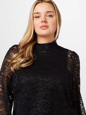 PIECES Curve Blouse 'MARIKA' in Black