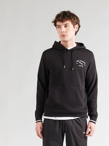 PUMA Majica 'Class' | črna barva: sprednja stran