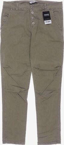 iSilk Pants in M in Beige: front