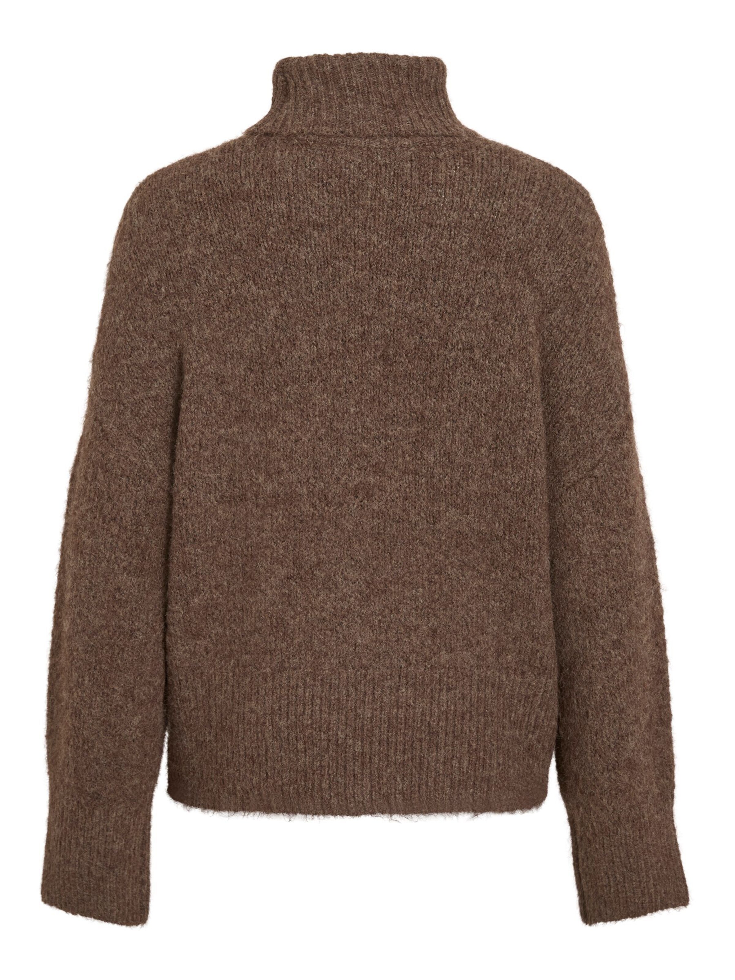 VILA Pullover 'VIMARLEY' i brun