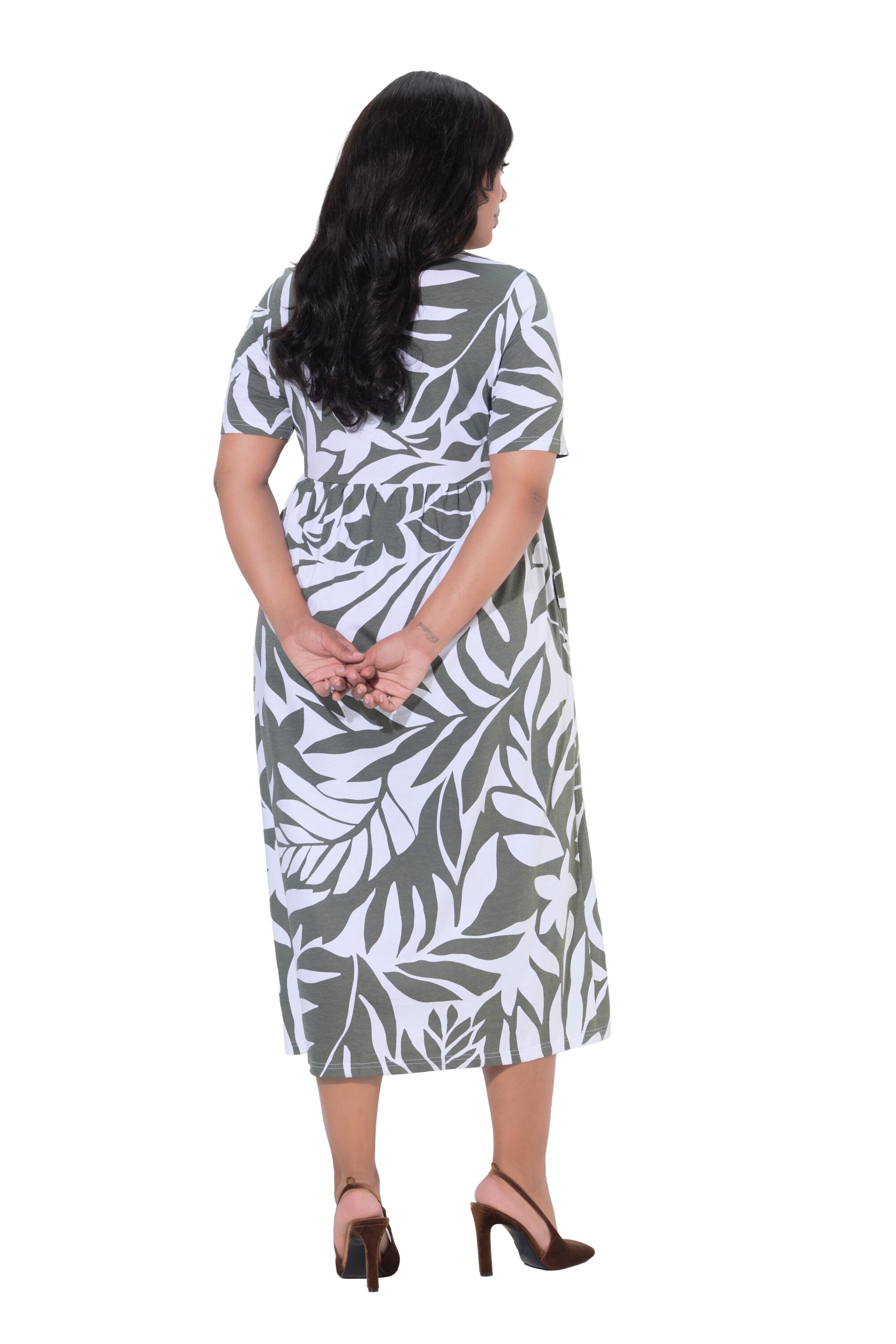 Ulla Popken Dress in Grey