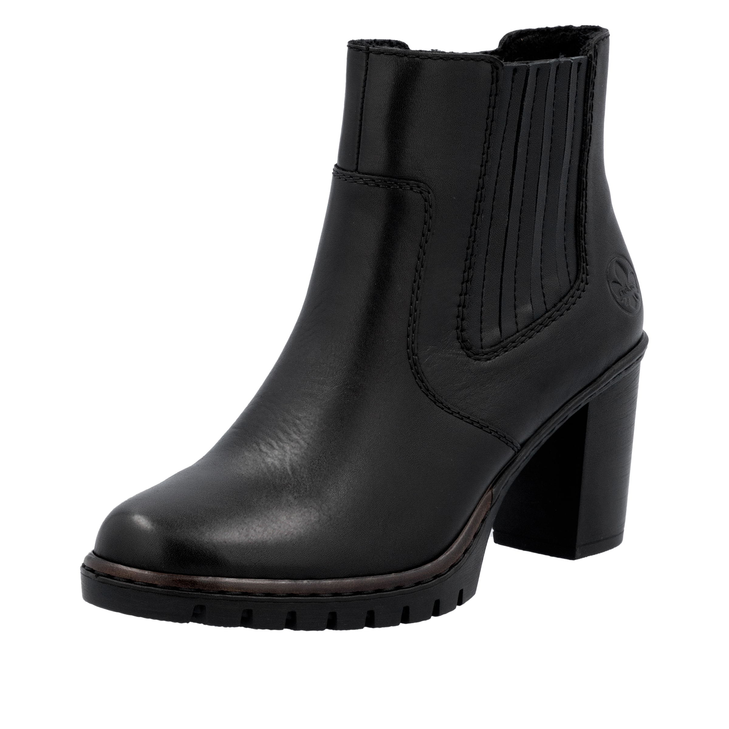 Bottines 'Y2577' Rieker en noir : devant