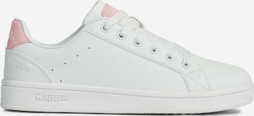 KAPPA Lace-Up Shoes ' Logo ' in White: front