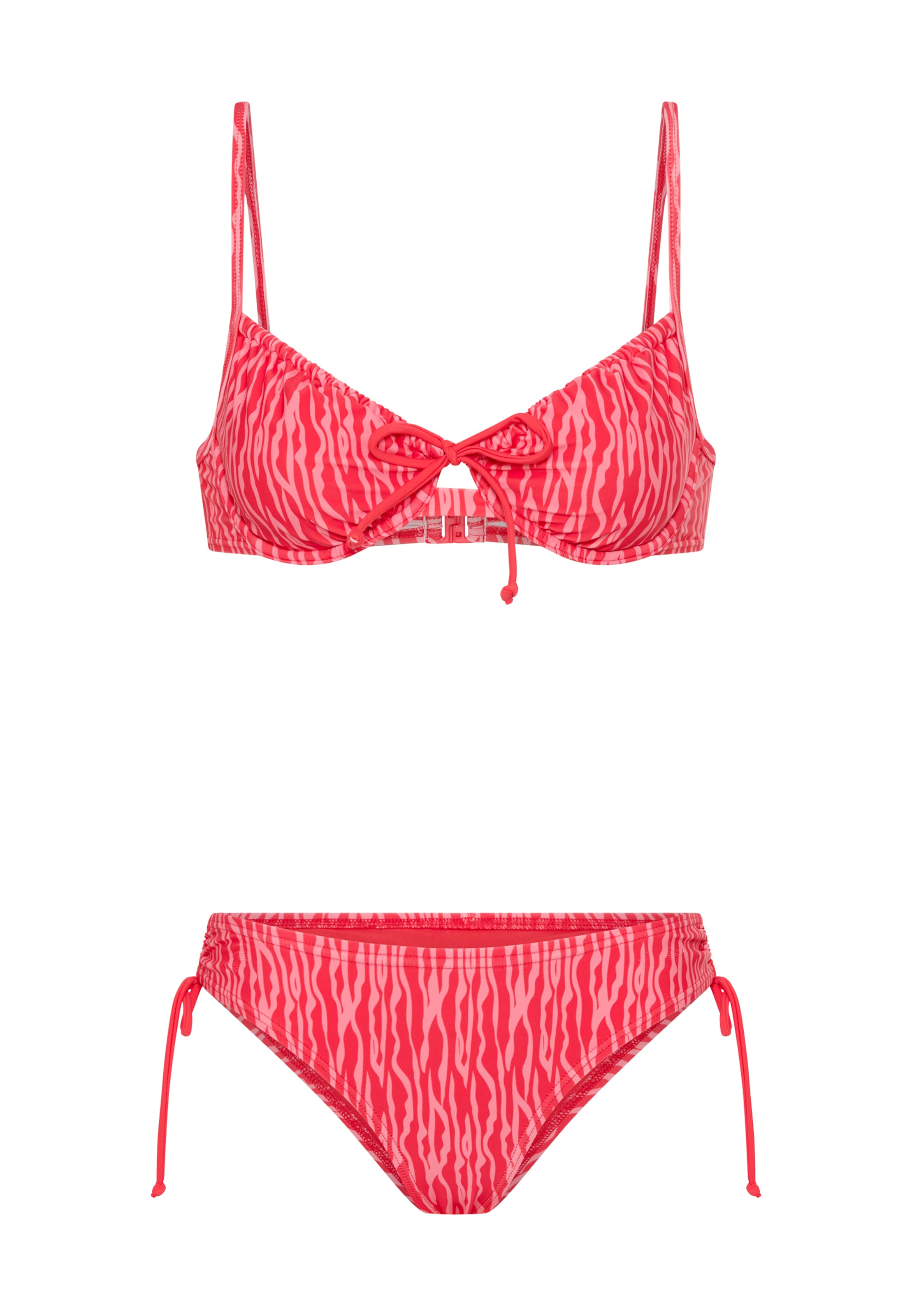 LSCN by LASCANA Classic Bikini in Pink: front