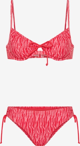 LSCN by LASCANAKlasičan Bikini - roza boja: prednji dio