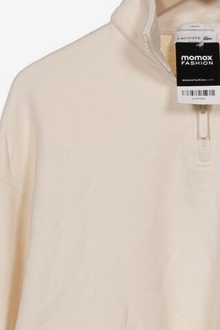 LACOSTE Sweatshirt & Zip-Up Hoodie in M in White