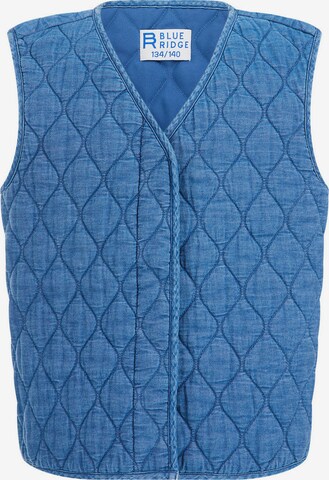 Gilet WE Fashion en bleu : devant