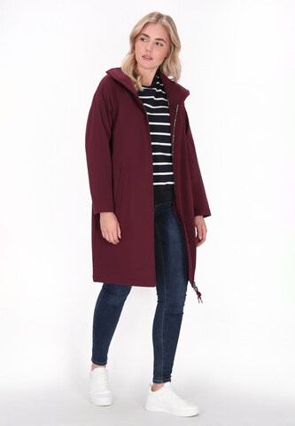 Manteau fonctionnel Schmuddelwedda en rouge