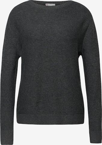 STREET ONE Pullover in Grau: Vorderseite