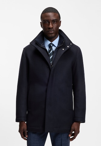 BOSS Between-Seasons Coat 'Coxtan' in Blue: front