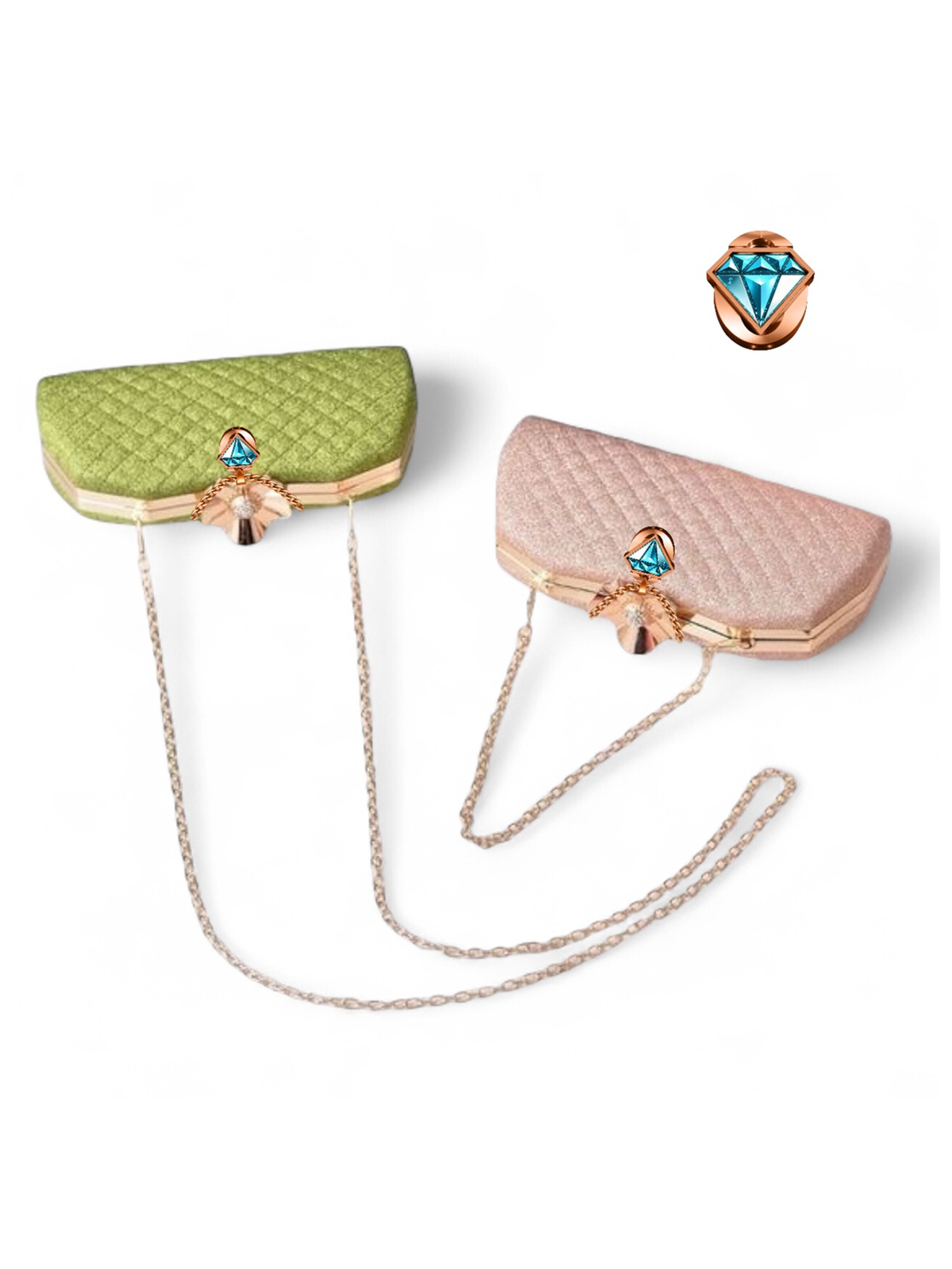Elegon Clutch 'Model Malaysia' in Gold