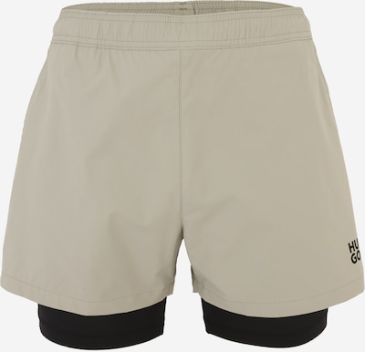 HUGO Kupaće hlače u pastelno zelena / crna, Pregled proizvoda