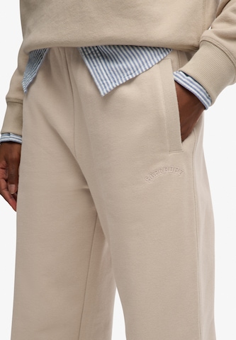Superdry Tapered Hose in Beige