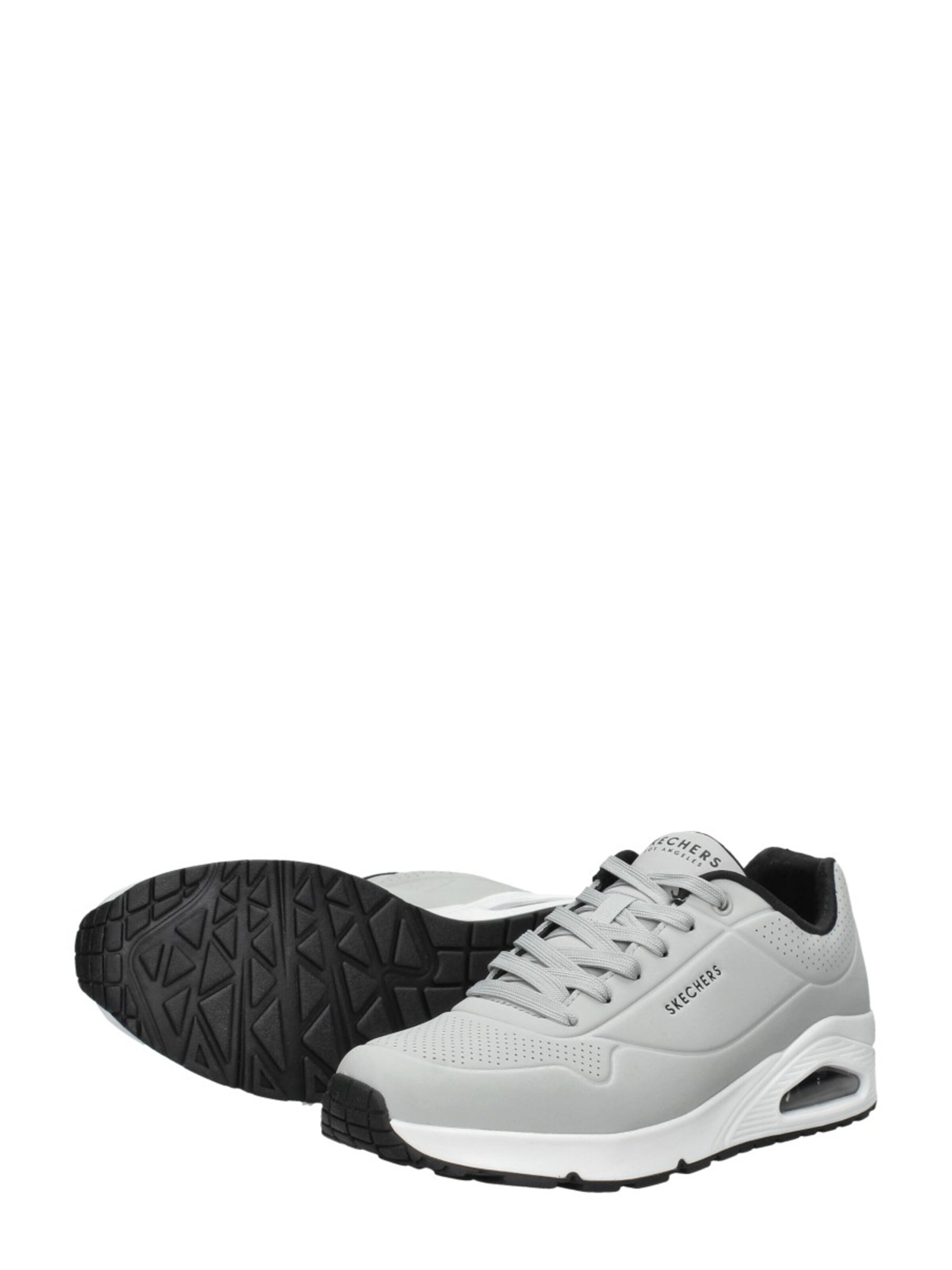 SKECHERS Sneakers laag 'Uno - Stand On Air' in Grijs