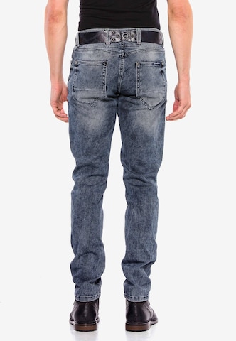 CIPO & BAXX Slim fit Jeans 'Gridlock' in Blue