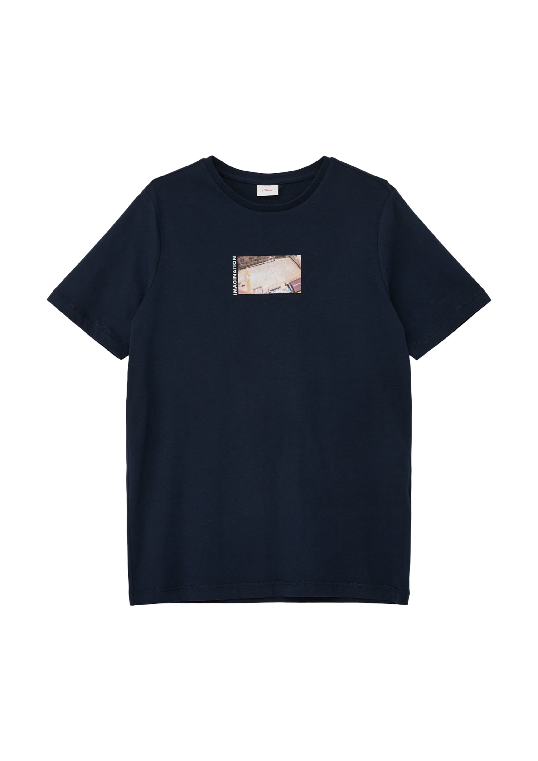 s.Oliver T-Shirt in Blau: Vorderseite