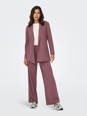 JDY Wide leg Pleat-front trousers 'GEGGO' in Pink