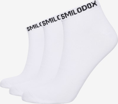 Smilodox Sokken ' Sneaker' in de kleur Zwart / Wit, Productweergave