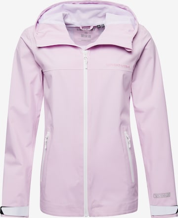 Superdry Performance Jacket in Purple: front