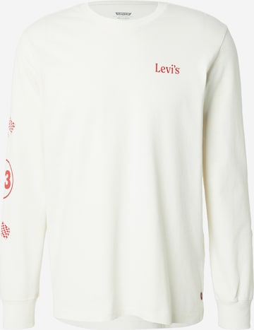 T-Shirt 'LSE RELAXED GRAPHIC' LEVI'S ® en blanc : devant