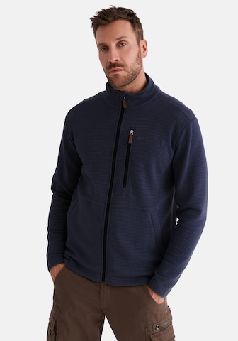 Hero Zip-Up Hoodie 'Joel' in Blue: front