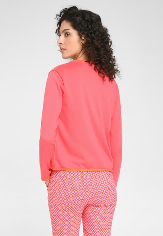 Peter Hahn Knit Cardigan in Orange