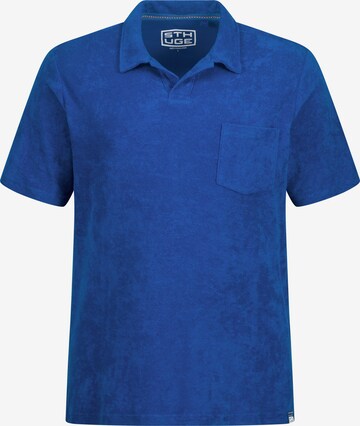 STHUGE Shirt in Blauw: voorkant