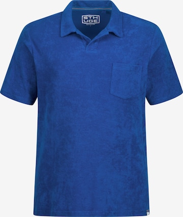 T-Shirt STHUGE en bleu : devant