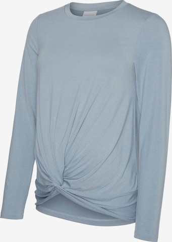 MAMALICIOUS - Camisa 'MACY' em azul: frente