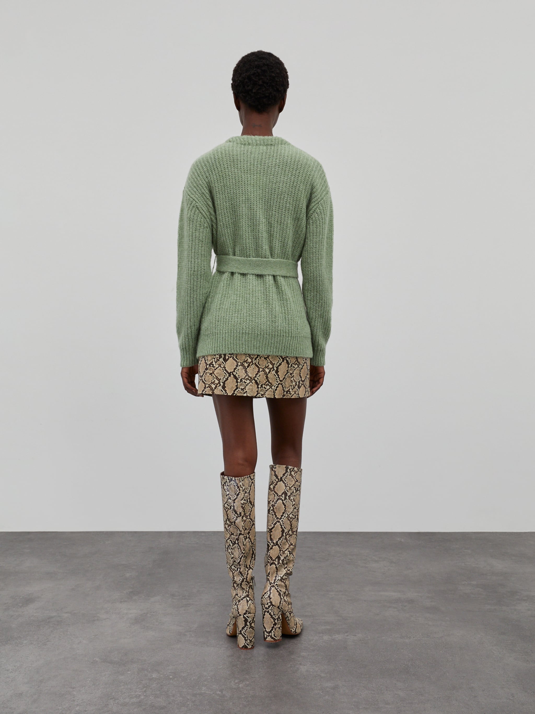 EDITED  Strickjacke 'Annika' grün