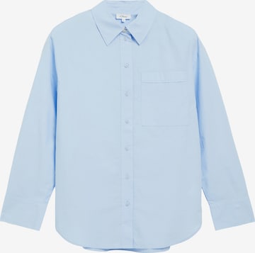 Chemisier s.Oliver en bleu : devant