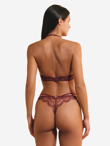 High neck Reggiseno 'Seduite' di ETAM in rosso