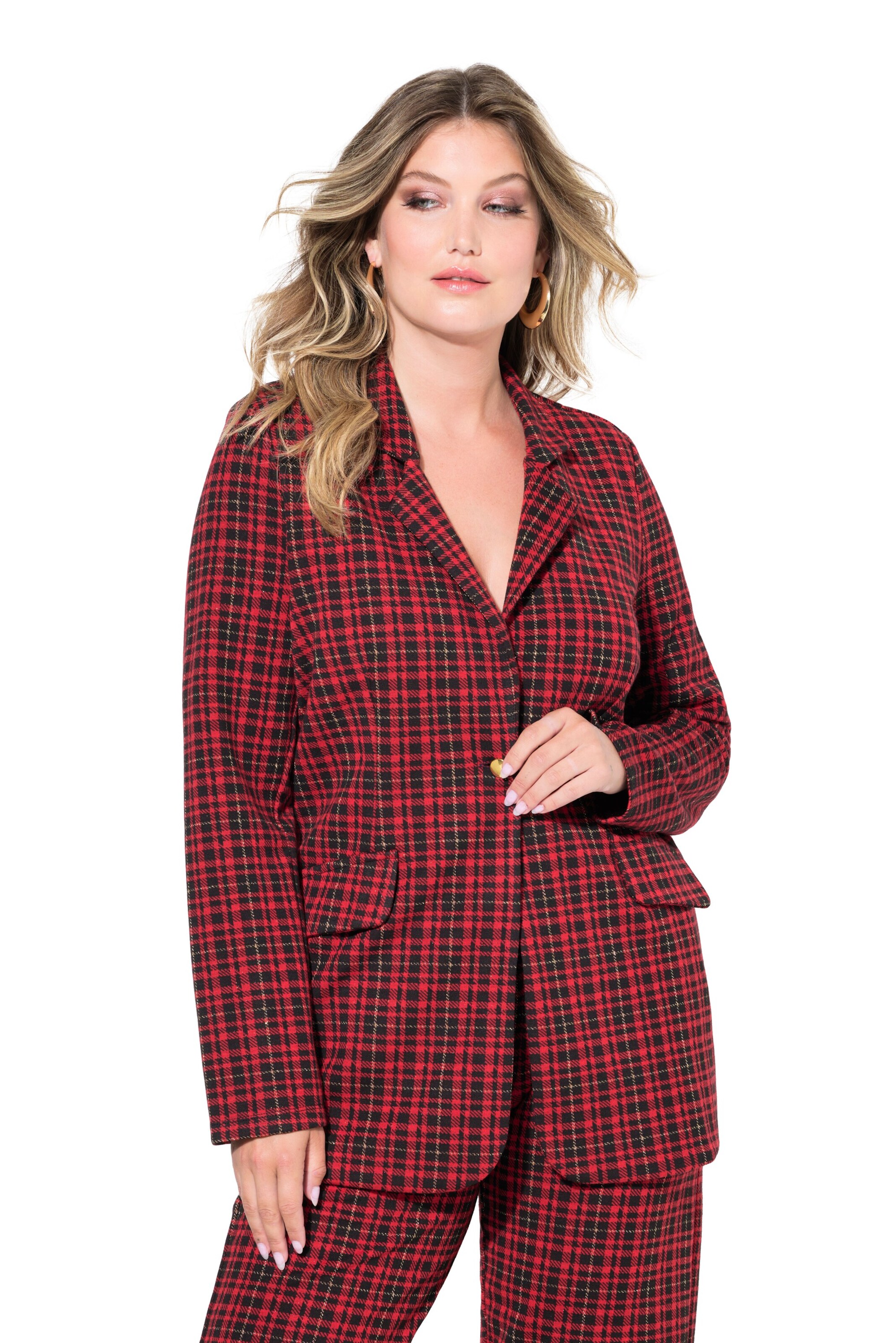 MIAMODA Blazers in Rood: voorkant