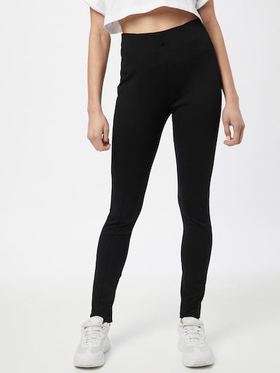 VERO MODA Legginsy 'FRONA' w kolorze czarnym, Podgląd na modelu(-ce)
