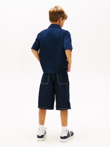 TOMMY HILFIGER Comfort fit Srajca | modra barva