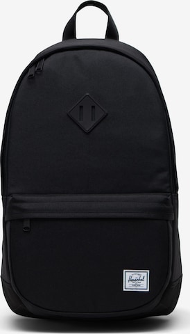 Herschel - Mochila en negro: frente