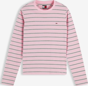 Tommy Jeans Тениска 'ESS' в розово: отпред