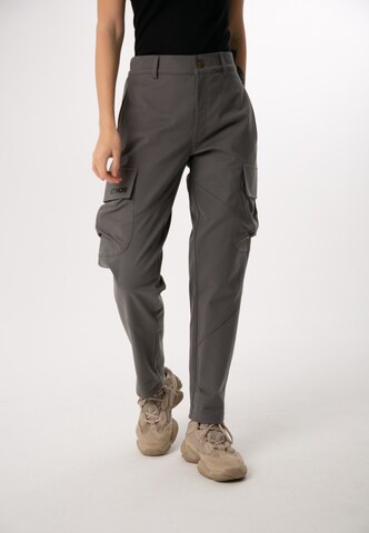 ET Nos Tapered Cargo Pants in Grey