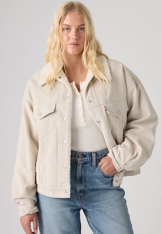 LEVI'S ® Between-season jacket '90s Sherpa Trucker' in Beige
