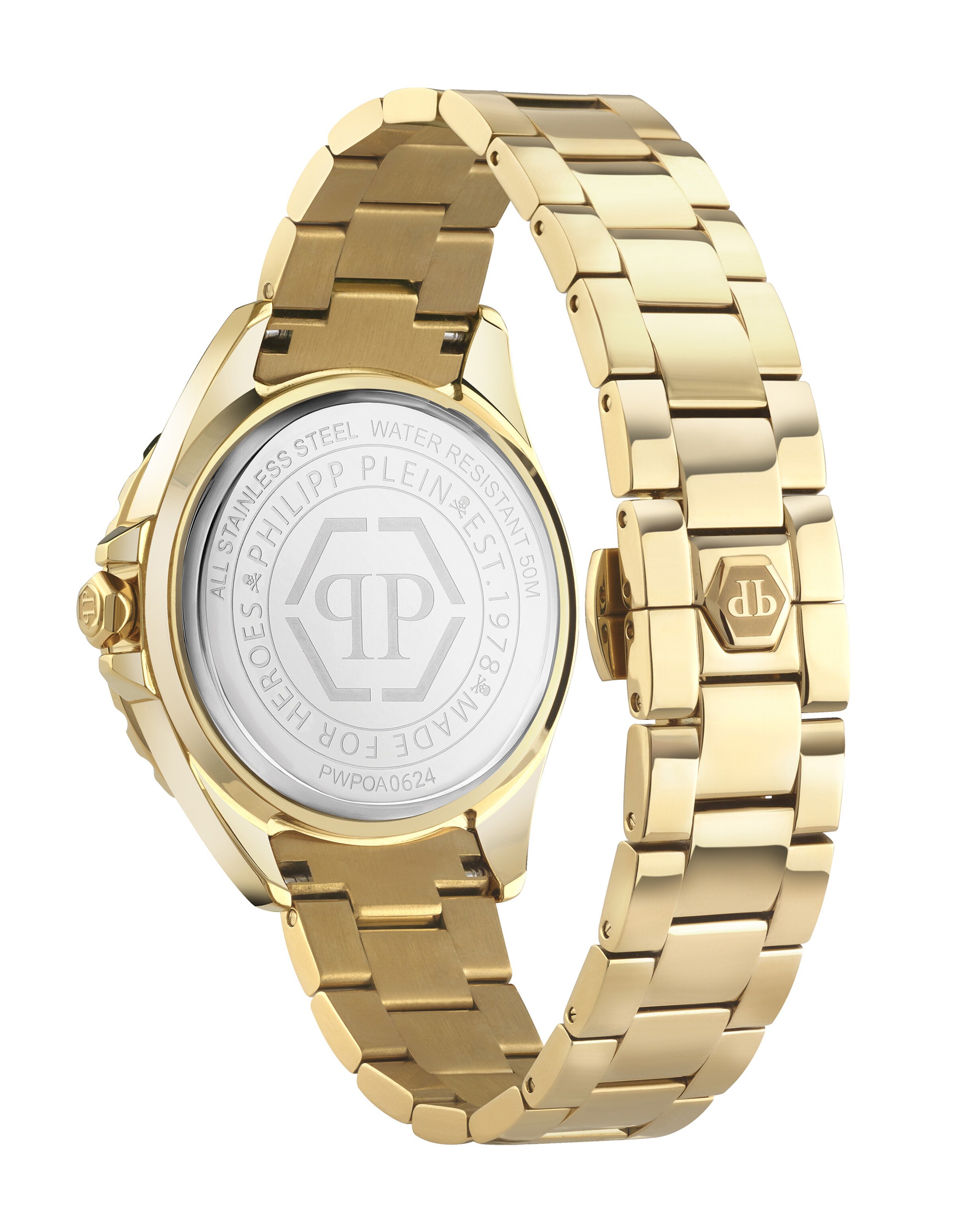 Philipp Plein Watches Analog watch 'Heaven' in Gold