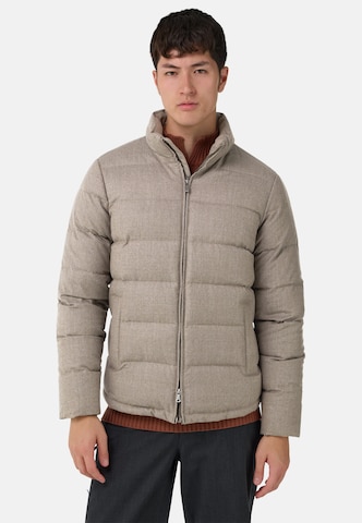 Boggi Milano Winter jacket 'B Sustainable' in Beige: front