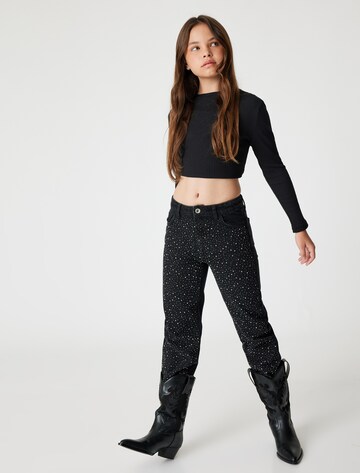 Koton Regular Jeans in Zwart: voorkant