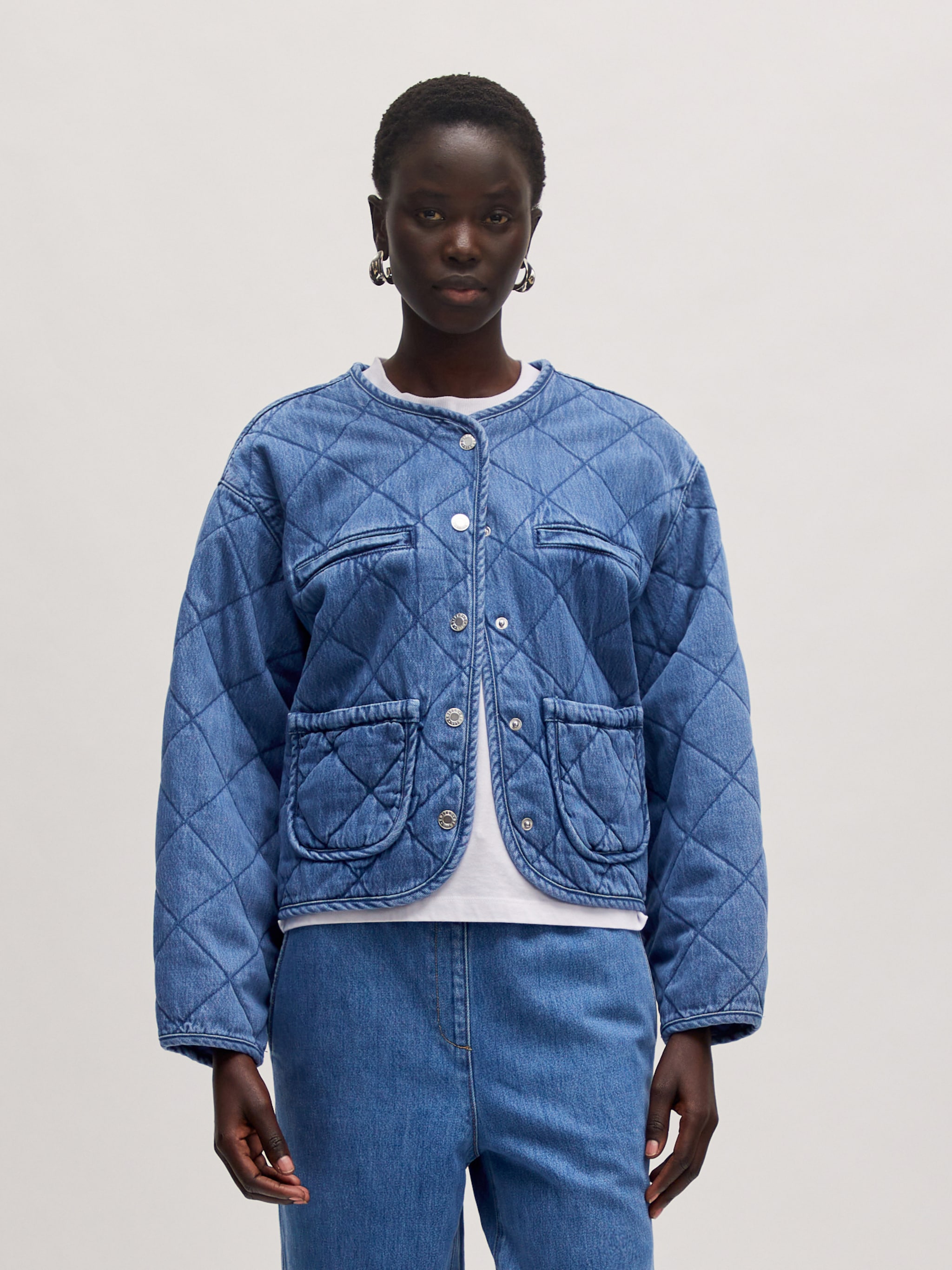 EDITED Produits Veste mi-saison 'Margo' bleu