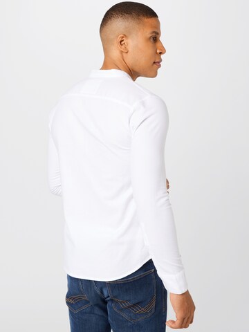 HOLLISTER Slim Fit Hemd in Weiß