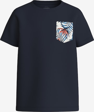 T-Shirt 'VALMAS' NAME IT en bleu