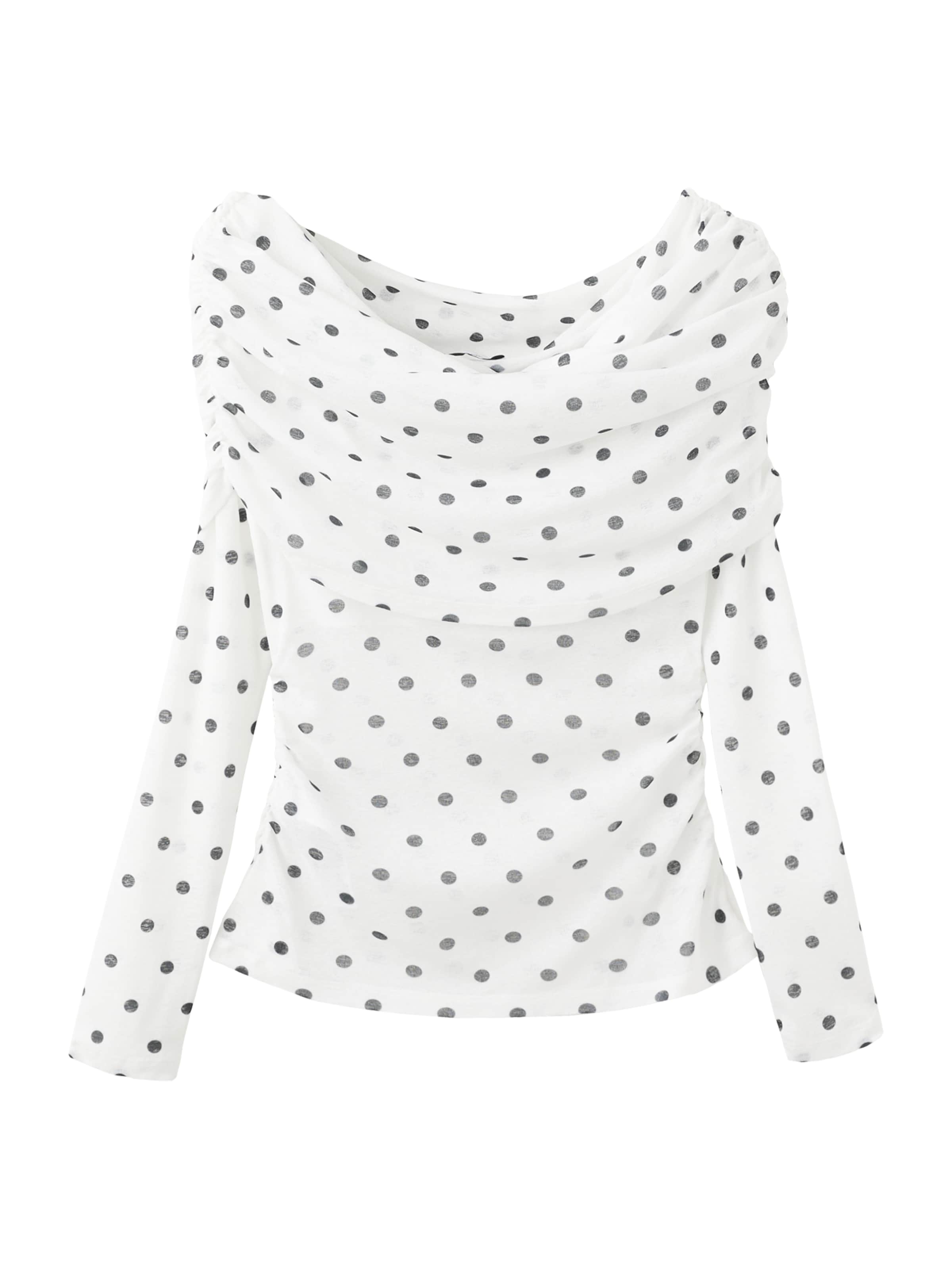 MANGO Póló 'NEVADO' - fehér: elől