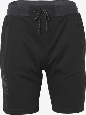 KOROSHI Shorts in Schwarz: predná strana