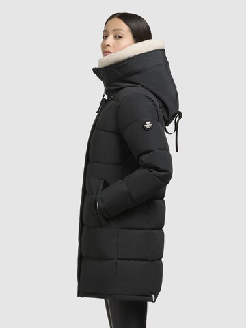 khujo Mantel ' FALTD TEDDY ' in Grau