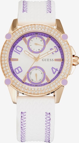 balta GUESS Analoginis (įprasto dizaino) laikrodis 'SPORTY SPICE': priekis